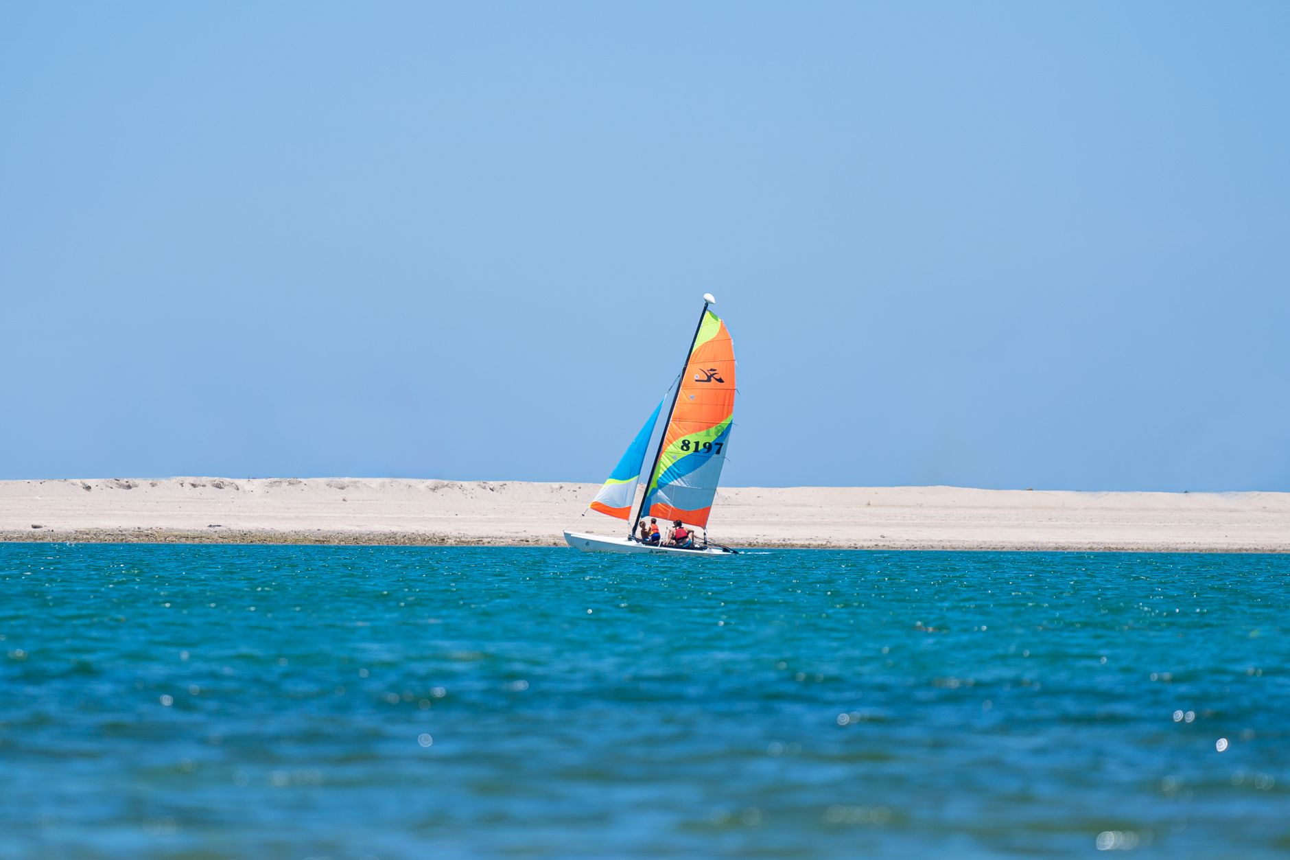Vista aérea de um resort de luxo nas praias paradisíacas do Arquipélago de Bazaruto em Moçambique