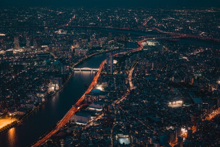 Vista panoramica da cidade de Maputo com a Baia ao fundo em Mocambique