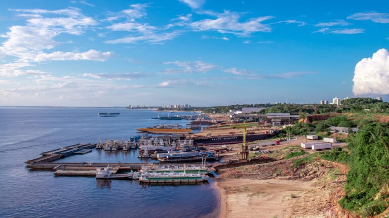 Prato tradicional de marisco fresco na costa de Mocambique